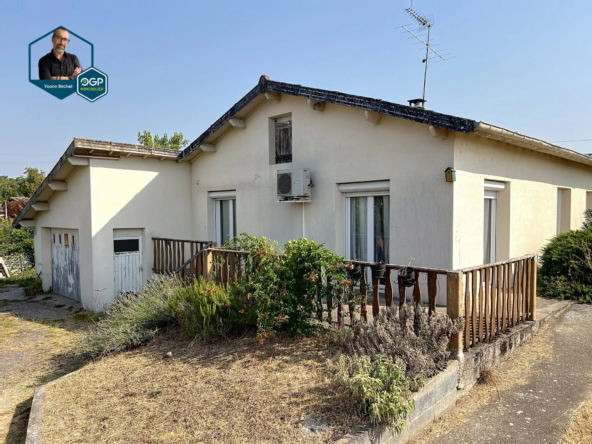 Maison T5 de 93 m² avec jardin et garage à Saint-Sulpice-la-Pointe