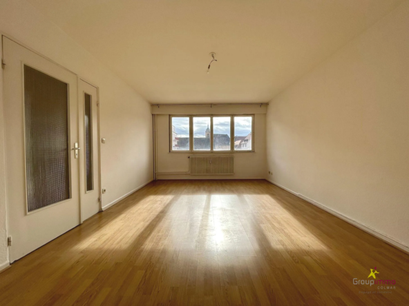 Appartement à rénover de 71,63 m² en hyper centre de Colmar avec vue sur la cathédrale