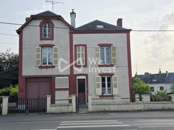 Maison à Rénover à Carignan - 145 m², proche Belgique, IDÉAL INVESTISSEUR