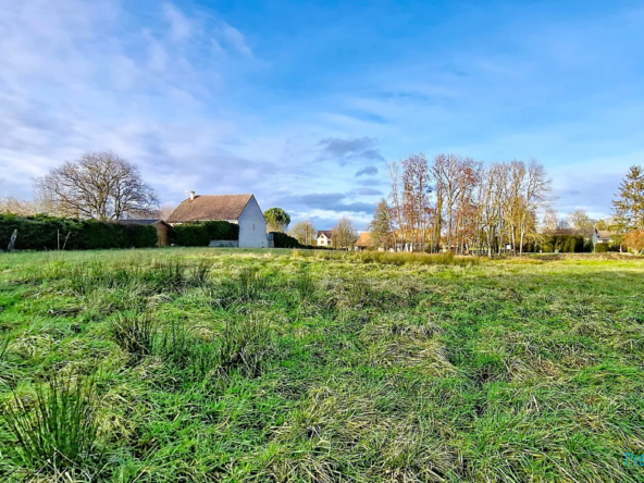 Vaste terrain constructible de 4080 m2 proche Chalon-sur-Saône avec permis pré-opérationnel