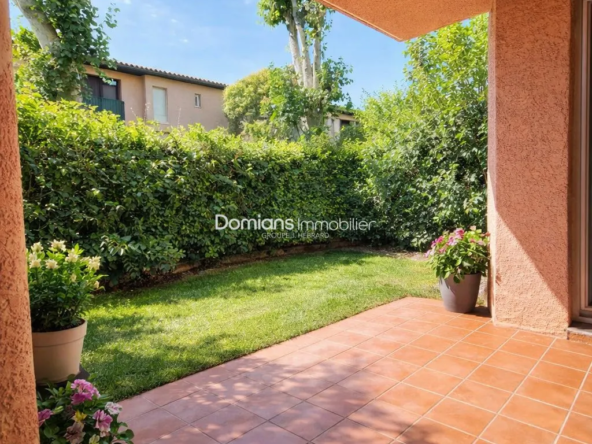 Appartement T3 cabine en rez-de-jardin avec piscine à Saint-Cyprien