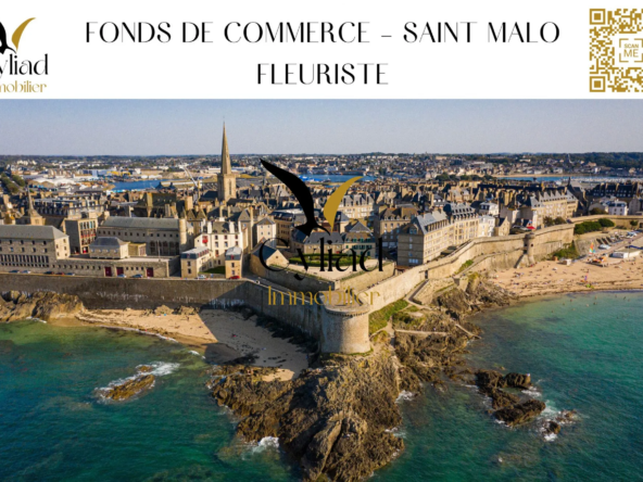 Fonds de commerce de fleuriste à Saint-Malo – Emplacement stratégique et forte visibilité