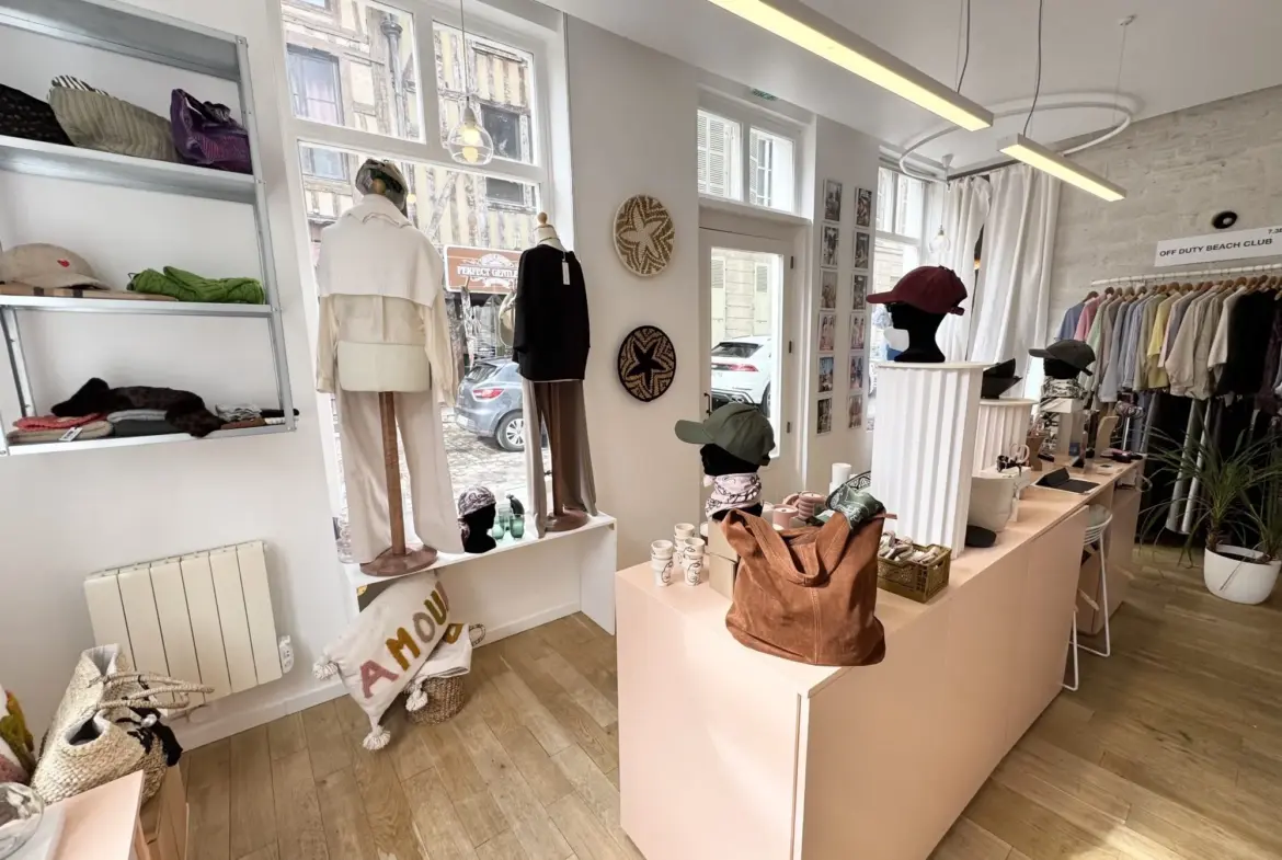 Local commercial rénové de 24 m² au centre-ville de Troyes – Idéal investisseur ou professionnel 