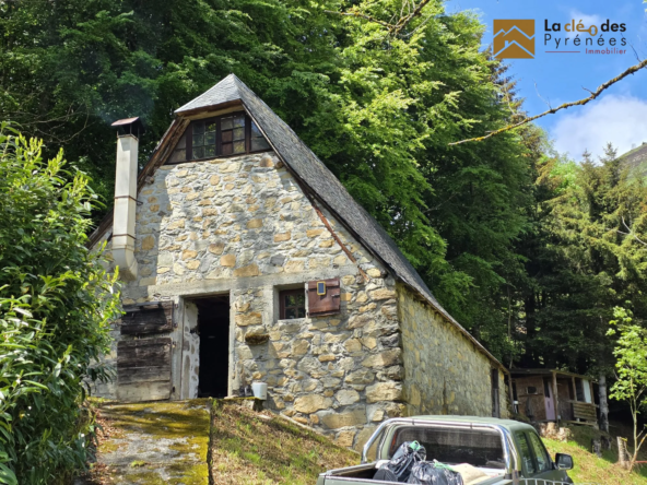 À saisir : Grande grange foraine avec 3,5 hectares à Gaillagos dans les Hautes-Pyrénées