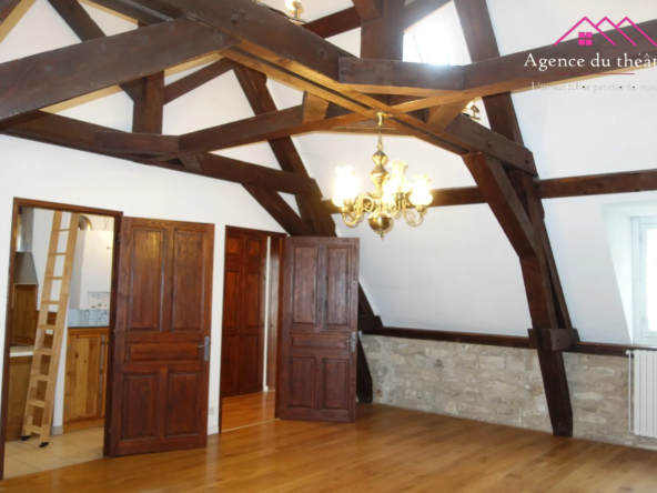 Appartement de charme avec cave et mezzanines à Dole, ancien couvent des Carmélites