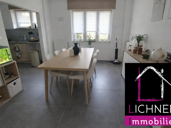 Bel appartement de 90 m² avec terrasse et garage à Longeville-lès-Saint-Avold