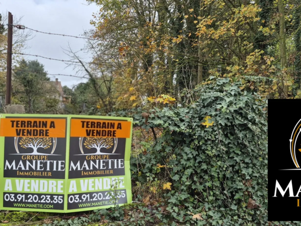 Parcelle constructible de 1542 m² à Monchecourt, idéale pour construire