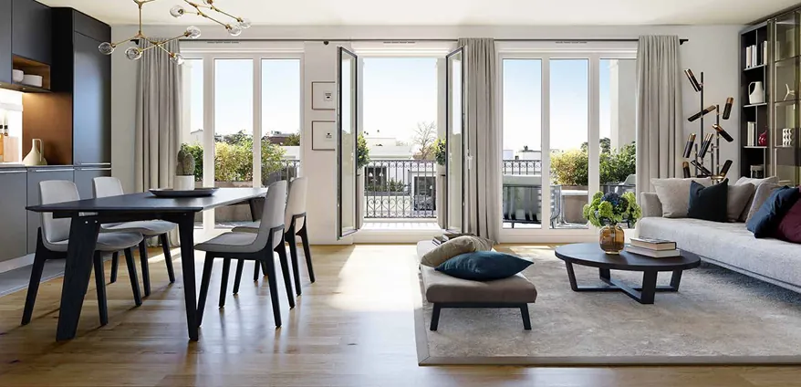Appartement neuf de 3 pièces à Valras-Plage avec balcon et parking - Livraison 2027 