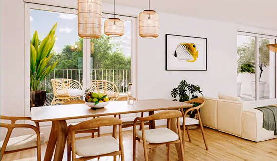 Appartement neuf de 3 pièces à Valras-Plage avec balcon et parking - Livraison 2027 