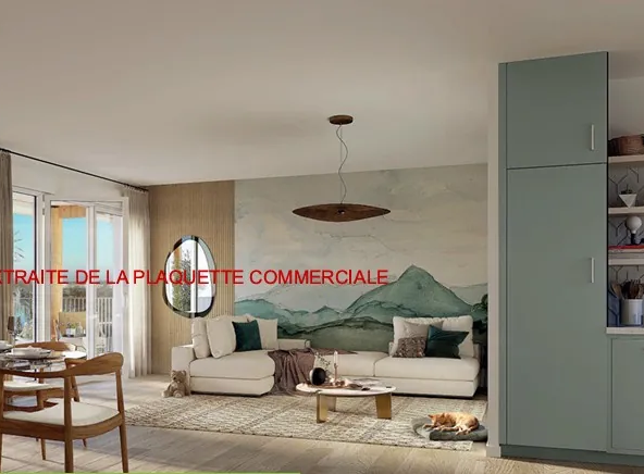 Appartement neuf 3 pièces avec balcon à Bordeaux – Livraison 2027
