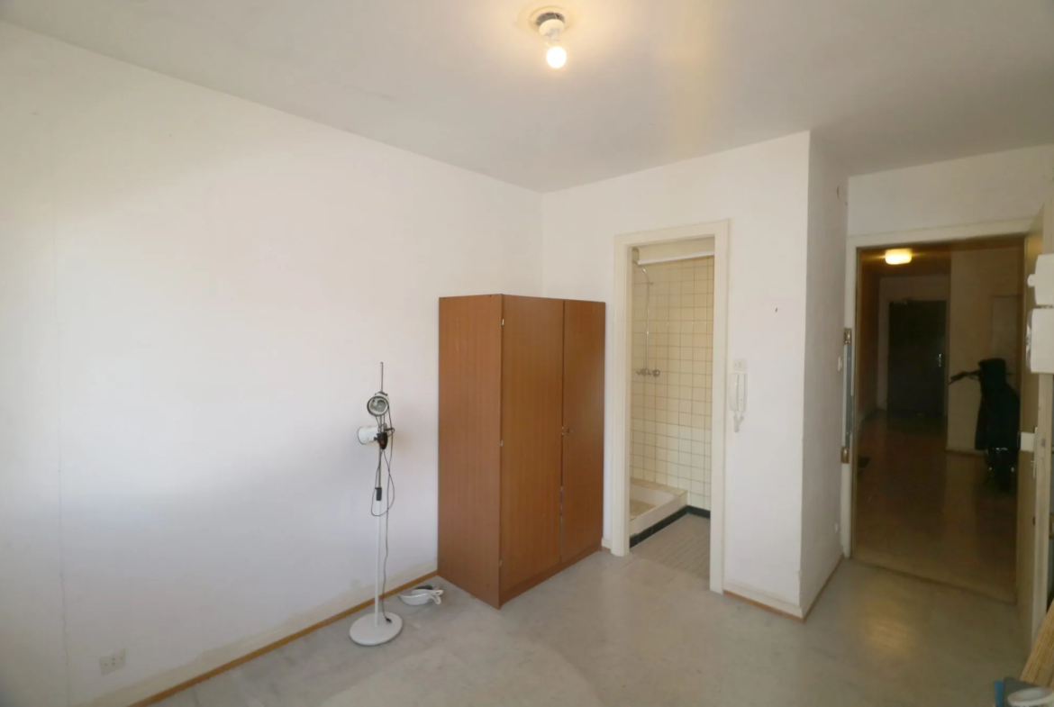 Chambre de service avec salle d'eau indépendante à Strasbourg Robertsau 