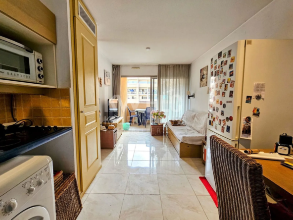 Appartement T2 Loué à Cannes Beach avec Parking et Forte Rentabilité