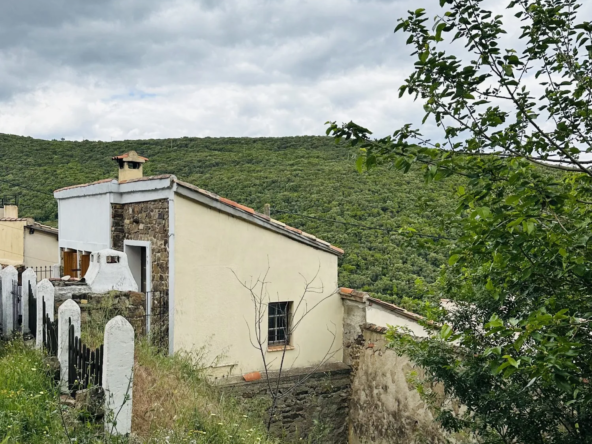 Maison de campagne en viager libre à Combejean, 75 m² avec terrasse et vue panoramique