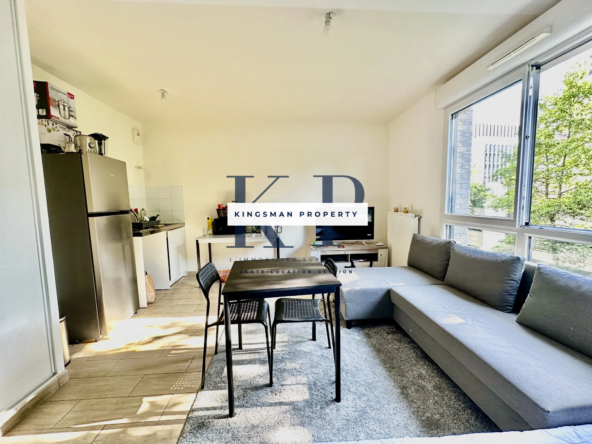 Studio de 30m² à Romainville - Investissement locatif clé en main en résidence récente