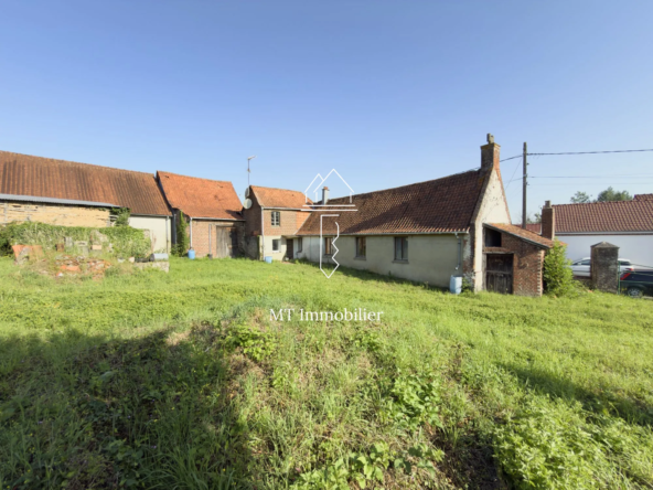 Maison à rénover avec terrain constructible à Brimeux - Projet de rénovation possible