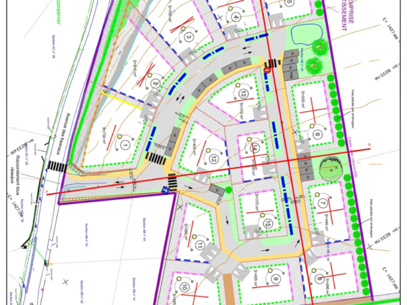 Terrains constructibles à vendre près de Bayeux dans le Calvados