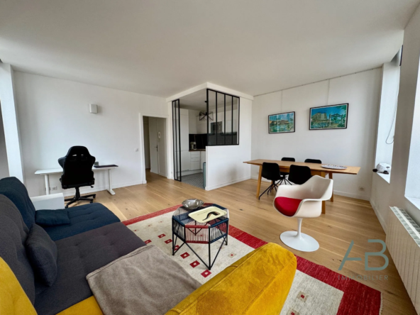 Appartement lumineux de 50m² au centre de Lille, rénové en 2020
