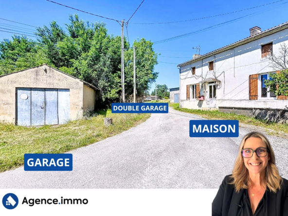 Maison à rénover avec grand jardin et dépendances à Marcillac-Val-de-Livenne