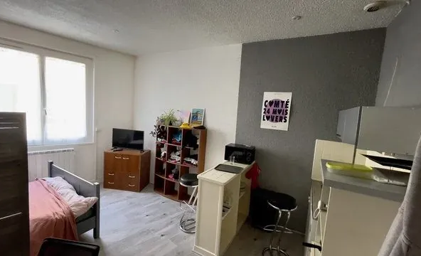 Studio meublé de 27 m² à vendre à Clermont-Ferrand, investissement locatif rentable