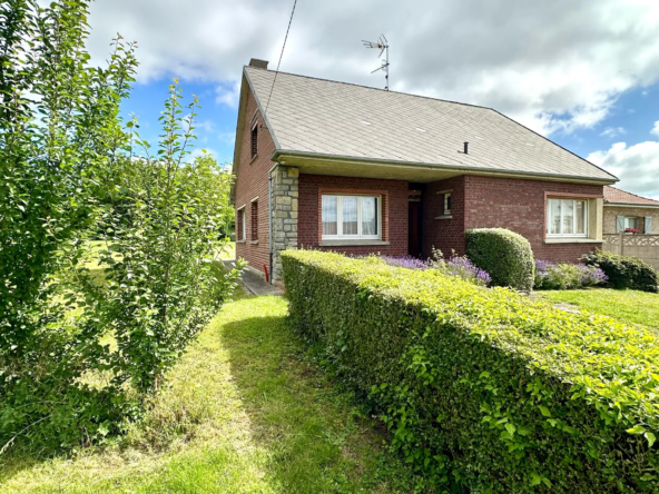 Maison individuelle semi plain-pied avec grand jardin à Raillencourt-Sainte-Olle