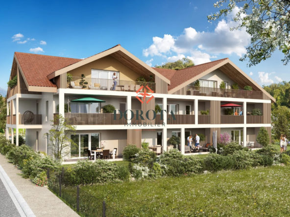 Appartement T2 neuf avec jardin et parking à Pontcharra