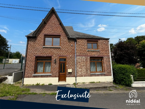 Maison familiale de 120 m² à Bavay avec jardin et parking