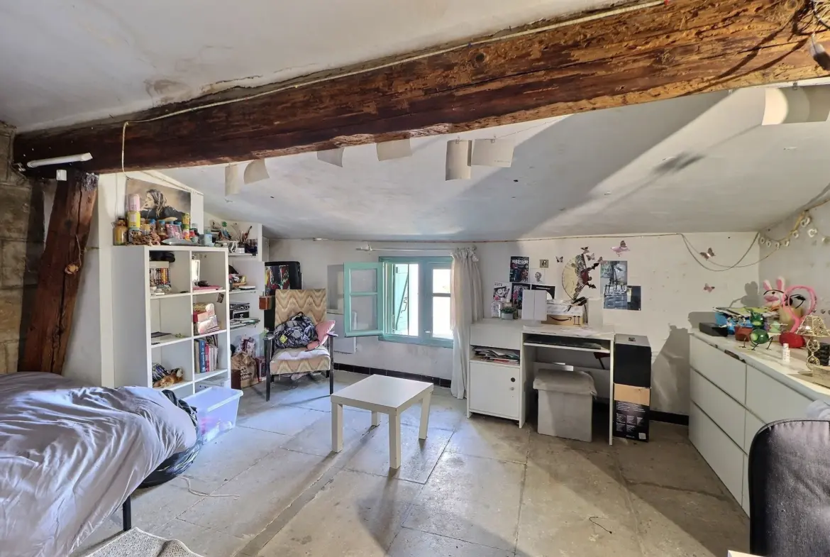 Maison de village à rénover avec terrasse à Lunel (34400), potentiel exceptionnel 