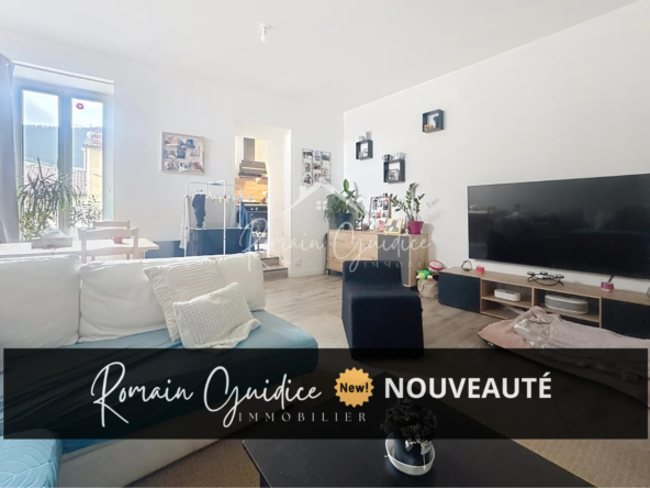Appartement F3 rénové de 68 m2 à Millau, centre-ville, loué - Investissement immobilier