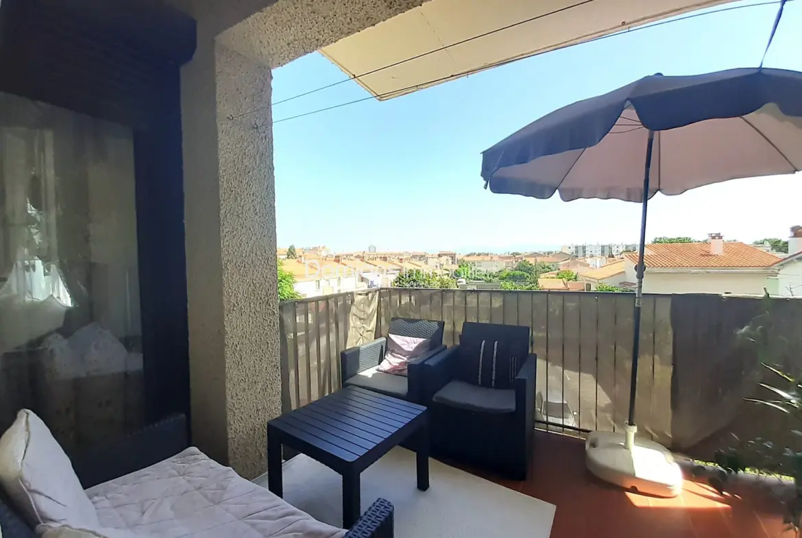 Appartement T4 à vendre à Perpignan, secteur Saint-Assiscle avec parking et cave, idéal investisseur 