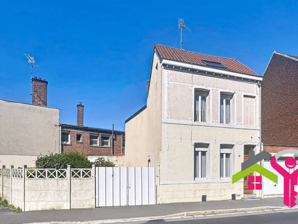 Maison à vendre à Denain de 118 m² avec terrasse et jardin