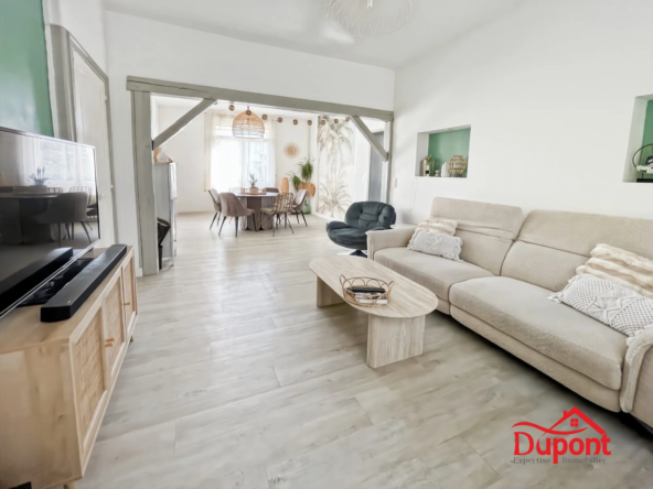 Maison semi-individuelle de 127 m² avec jardin et garage à Saint Quentin