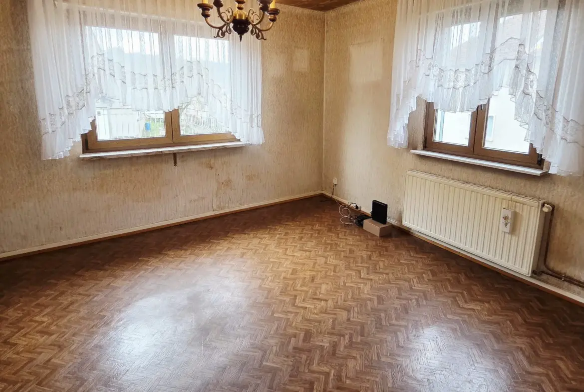 Maison individuelle à rénover à Bliesbruck, proche des écoles et nature 