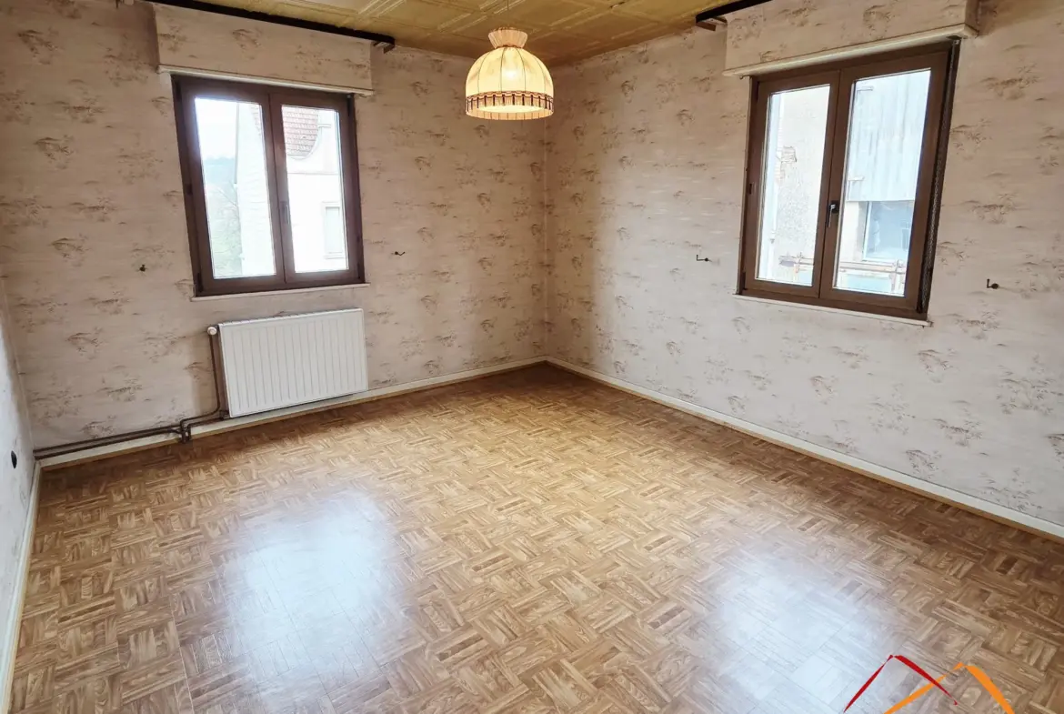 Maison individuelle à rénover à Bliesbruck, proche des écoles et nature 