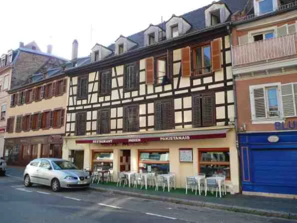 Studio meublé de 19 m² à vendre à Strasbourg, location louée, faible charge