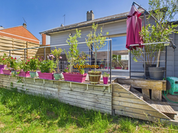 Maison à vendre à Harbonnières avec 4 chambres, garage et jardin
