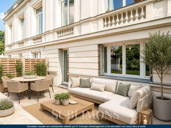 Appartement T1 bis avec terrasse et parking à Nantes Mellinet