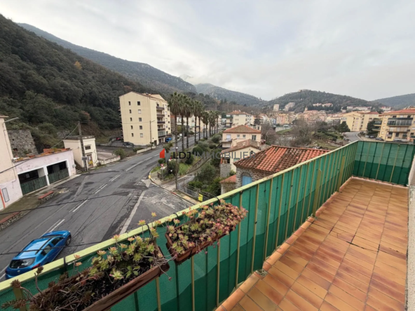 Appartement T3 à vendre à Amélie-les-Bains-Palalda, idéal résidence ou investissement