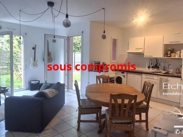 A vendre appartement T2 avec jardin et parking à Bizanos