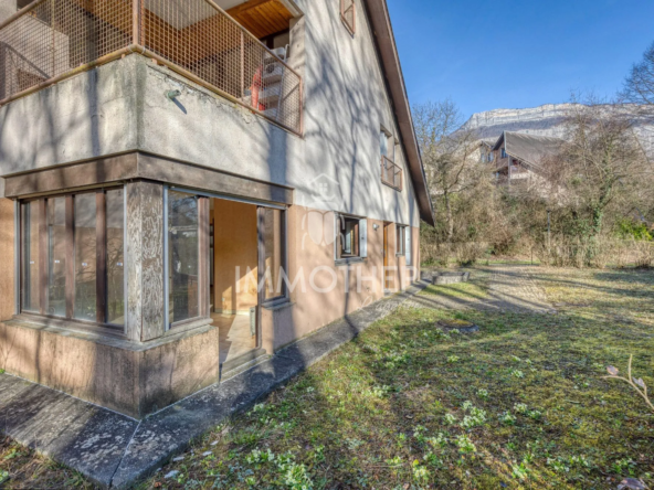 Appartement T3 avec jardin à Meylan – À Rénover
