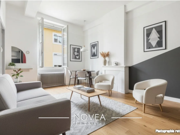 Appartement T2 lumineux de 51,84 m² à Lyon, idéal premier achat ou investissement