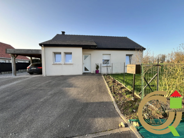 Charmante maison individuelle avec terrasse en campagne près d'Hesdin