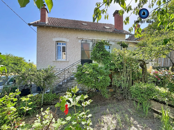 Maison T4 à vendre à Brive-la-Gaillarde avec jardin et garage