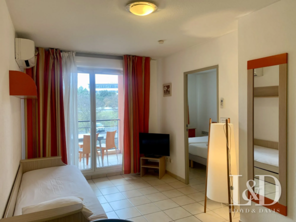 Appartement T2 meublé avec terrasse et parking à Aix-en-Provence - Investissement idéal