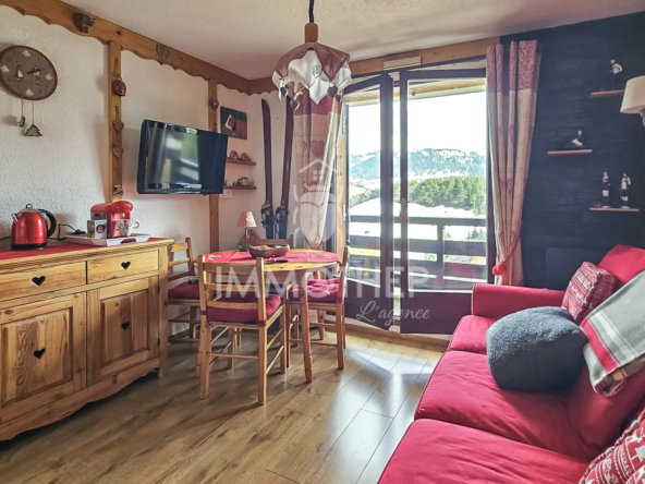 Studio 25 m² à Gresse-en-Vercors avec balcon, parkings et vue montagne