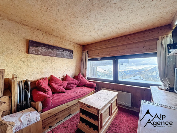 Studio cabine à Aime-la-Plagne avec vue sur Mont Saint-Jacques - Investissement saisonnier