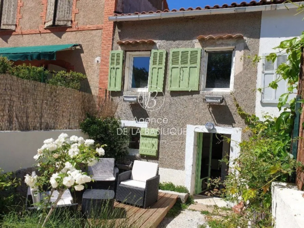 Maisonette rénovée avec jardin et parking proche du canal de Provence