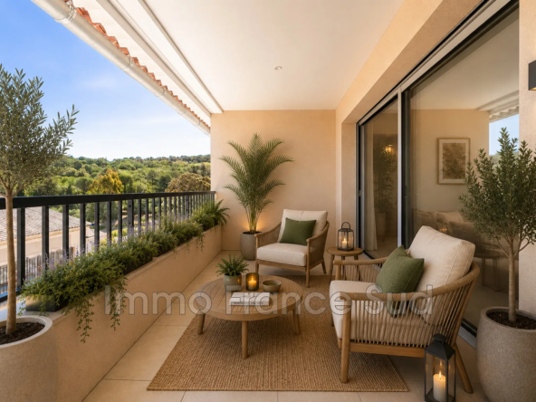 Appartement 3 pièces avec terrasse et parking à La Garde-Freinet, Golfe de Saint-Tropez