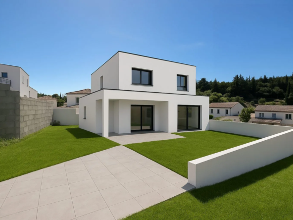 Terrain constructible de 596 m² à Clermont l'Hérault, proche Montpellier