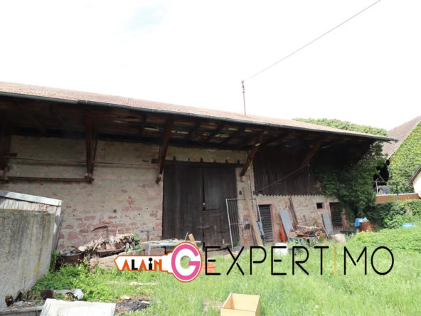 Grande grange à Merxheim avec fort potentiel - Idéal rénovation ou investissement