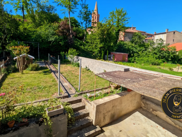 Maison de village à Cintegabelle de 144 m2 avec jardin exposé sud